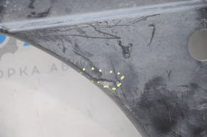 Rear left underbody protection Hyundai Sonata 11-15 tears