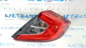 Lamp outer wing right Honda Civic X FC 16- 4d, scratches