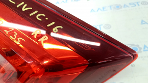 Lamp outer wing right Honda Civic X FC 16- 4d, scratches