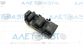 Front left window lift control Honda Civic X FC 16-21 4d black, 2 auto, keyless