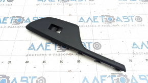 Rear left window lifter control trim Honda Civic X FC 16-21 4d black, scratches