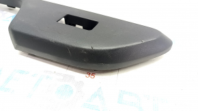 Rear left window lifter control trim Honda Civic X FC 16-21 4d black, scratches