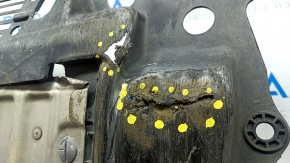 Honda Insight 19-22 engine protection is torn, cracked, dented