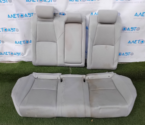 Rear row of seats 2nd row Honda Accord 18-22 cloth, gray, dry-cleanable, without side inserts