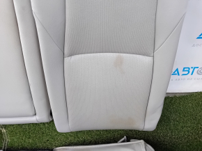 Rear row of seats 2nd row Honda Accord 18-22 cloth, gray, dry-cleanable, without side inserts