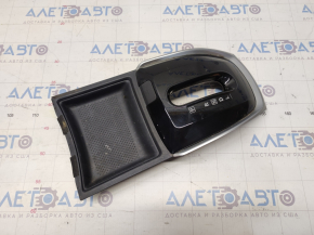 Nissan Rogue 14-16 gear shifter cover black, without curtain