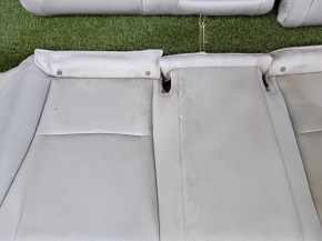Rear row of seats 2nd row Honda Accord 18-22 cloth, gray, dry-cleanable, without side inserts