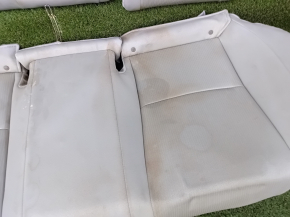 Rear row of seats 2nd row Honda Accord 18-22 cloth, gray, dry-cleanable, without side inserts
