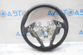 Naked steering wheel Ford Fusion mk5 13-20 leather black, minor scratches
