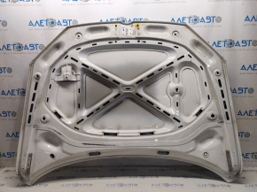 Bare hood VW Passat b7 12-15 USA white LB9A steel, dented, painted, bump, rust