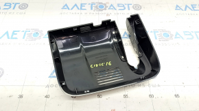 Honda Civic X FC 17-21 interior mirror cover for camera, black, without plug