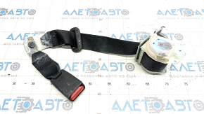 Seat belt rear center Honda Civic X FC 16-21 black, with latch, for cleaning