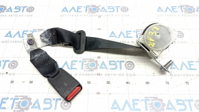 Seat belt rear center Honda Civic X FC 16-21 black, with latch, for cleaning