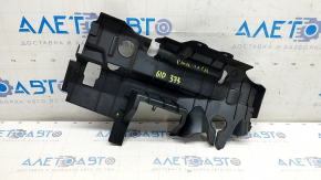 Right radiator deflector Honda Civic X FC 16-18 torn fastening, broken fastening