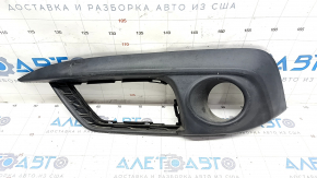 Bumper grille left Honda Civic X FC 16-18 under fog lights, under cruise, broken mount