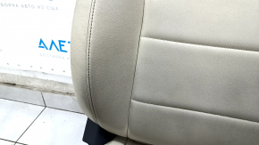 Driver's seat Infiniti QX50 19- with airbag, electric, heated, beige leather, worn, scratches on the back, needs cleaning