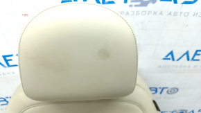 Driver's seat Infiniti QX50 19- with airbag, electric, heated, beige leather, worn, scratches on the back, needs cleaning