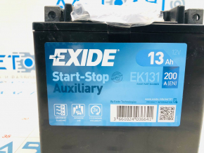 AKB 12v JEEP COMPASS 17- Additional Start-Stop 13Ah 200A Auxiliary AGM +-Reverse EXIDE
