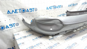 Rear bare bumper Ford Escape MK4 23- for parking sensors without towbar, St-line, silver, dented, crack