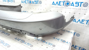 Rear bare bumper Ford Escape MK4 23- for parking sensors without towbar, St-line, silver, dented, crack