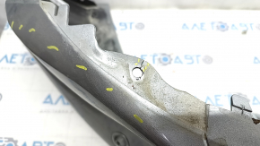 Rear bare bumper Ford Escape MK4 23- for parking sensors without towbar, St-line, silver, dented, crack