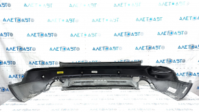Rear bare bumper Ford Escape MK4 23- for parking sensors without towbar, St-line, silver, dented, crack