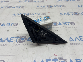 Triangle wing molding left Ford Fusion mk5 13-20 one chrome, broken fastener