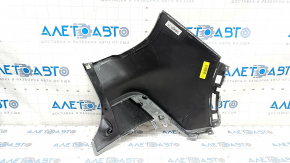 Rear bare bumper left Ford Escape MK4 20- without autoparking, silver, dented, scratches