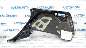 Left arch trim Infiniti QX50 19- black, broken fasteners, broken trim fastener