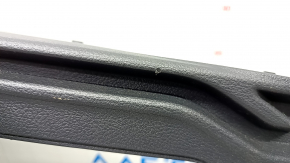 Right arch trim Infiniti QX50 19- black, broken fasteners, scratches