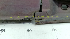 Right threshold Honda Insight 19-22 red, scratches, crack, missing fragment