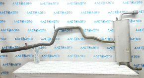 Exhaust pipe with barrel Ford Escape MK4 23- 1.5T FWD with flap, dented