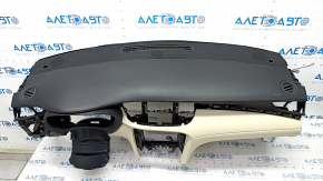 Dashboard front panel with AIRBAG Infiniti QX50 19- beige, under speaker, dented
