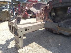 Front right quarter Honda Insight 19-22 on the body, red, painted