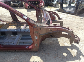 Front right quarter Honda Insight 19-22 on the body, red, painted
