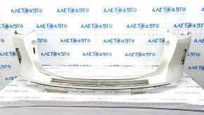 Bare rear bumper Infiniti QX50 19- white QAB, broken fasteners