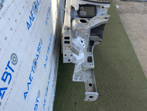 Front right quarter VW Jetta 11-18 USA silver, with central pillar, dented