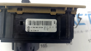 Headlight control Mercedes W164 ML beige, under headlight washer, scuffs