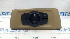 Headlight control BMW 335i e92 07-13 beige, auto, under fog lights, scuffs