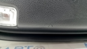 Door trim card rear left Infiniti QX50 19- beige leather, scratches