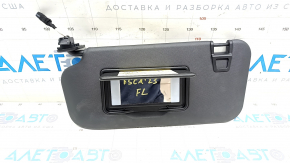 Left visor Ford Escape MK4 23 - black, without hook, for backlight