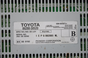 Lexus GS350 GS430 GS450h 06-09 Pioneer Audio Amplifier