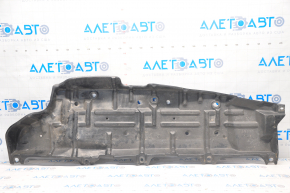 Right underbody protection Toyota Highlander 08-13 tears, pressed