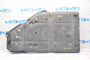 Fuel tank protection Toyota Highlander 08-13 missing fragment, tears