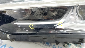 Headlight front left complete Infiniti QX50 19- LED sand, pokes, glass came apart