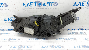 Front right headlight complete Infiniti QX50 19- LED sand, cracks, glass came apart