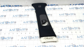 Center pillar trim upper belt left Infiniti QX50 19- black, for cleaning