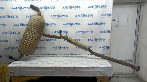Infiniti QX50 Exhaust Line 19 - Dents