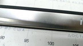 Door sill trim outer left Infiniti QX50 19- chrome with backlight, scratches