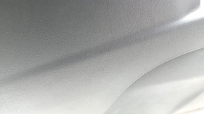 Central console armrest Ford Escape MK4 23- leather black with red stitching, scratches, cracks in fastening